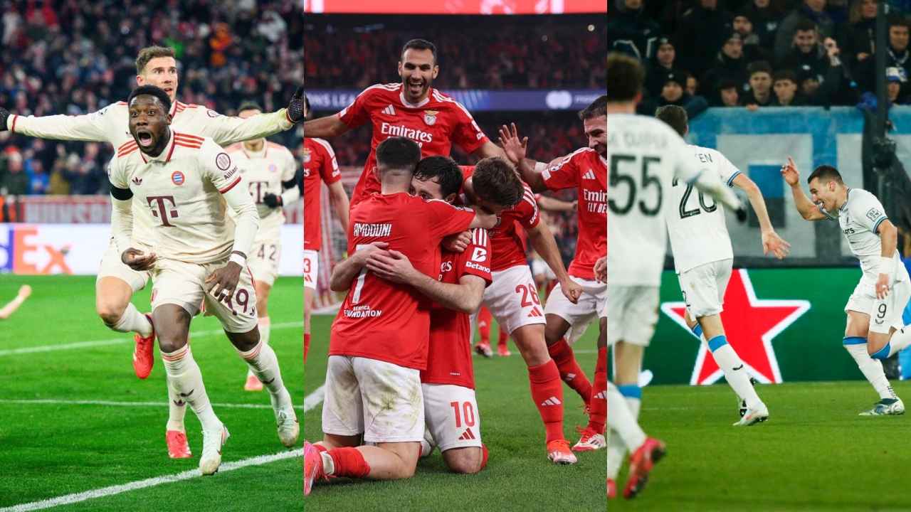 চ্যাম্পিয়ন্স লিগের শেষ ষোলোতে বায়ার্ন, বেনফিকা ও ক্লাব ব্রুজ
