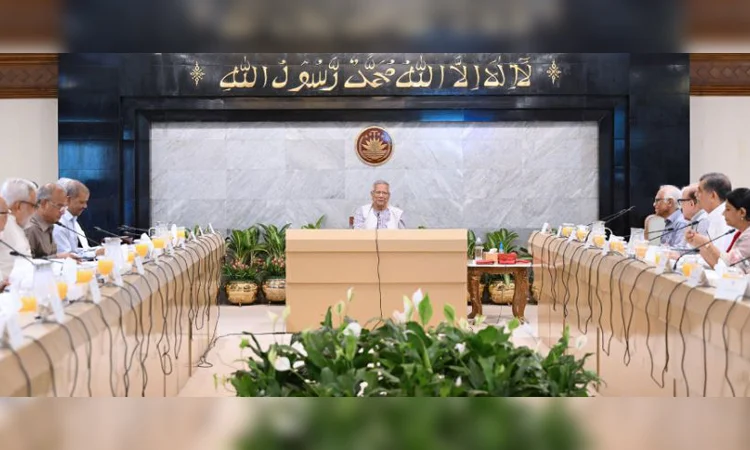 উপদেষ্টা পরিষদের সভায় ২০২৫-২৬ অর্থবছরের বাজেট অনুমোদন